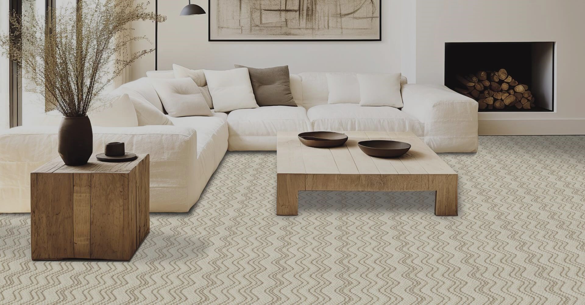 Real wool carpets for sale at Ruggs Benedict Carpet One